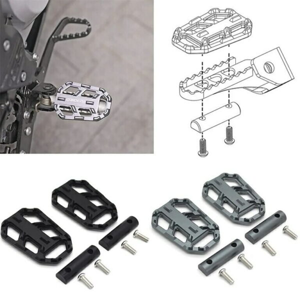 BMW ACCESSORIES INDIA G310GS ACCESSORIES FOOTREST SET OFFROAD FOOTPEGS - Image 3