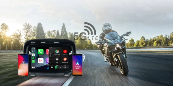 Motorcycle GPS Wireless Carplay/Android Auto Waterproof Screen - 30 days delivery time - Pay only Prebooking Amount - Image 4