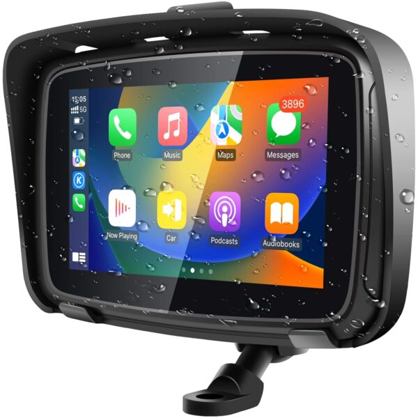 Motorcycle GPS Wireless Carplay/Android Auto Waterproof Screen - 30 days delivery time - Pay only Prebooking Amount